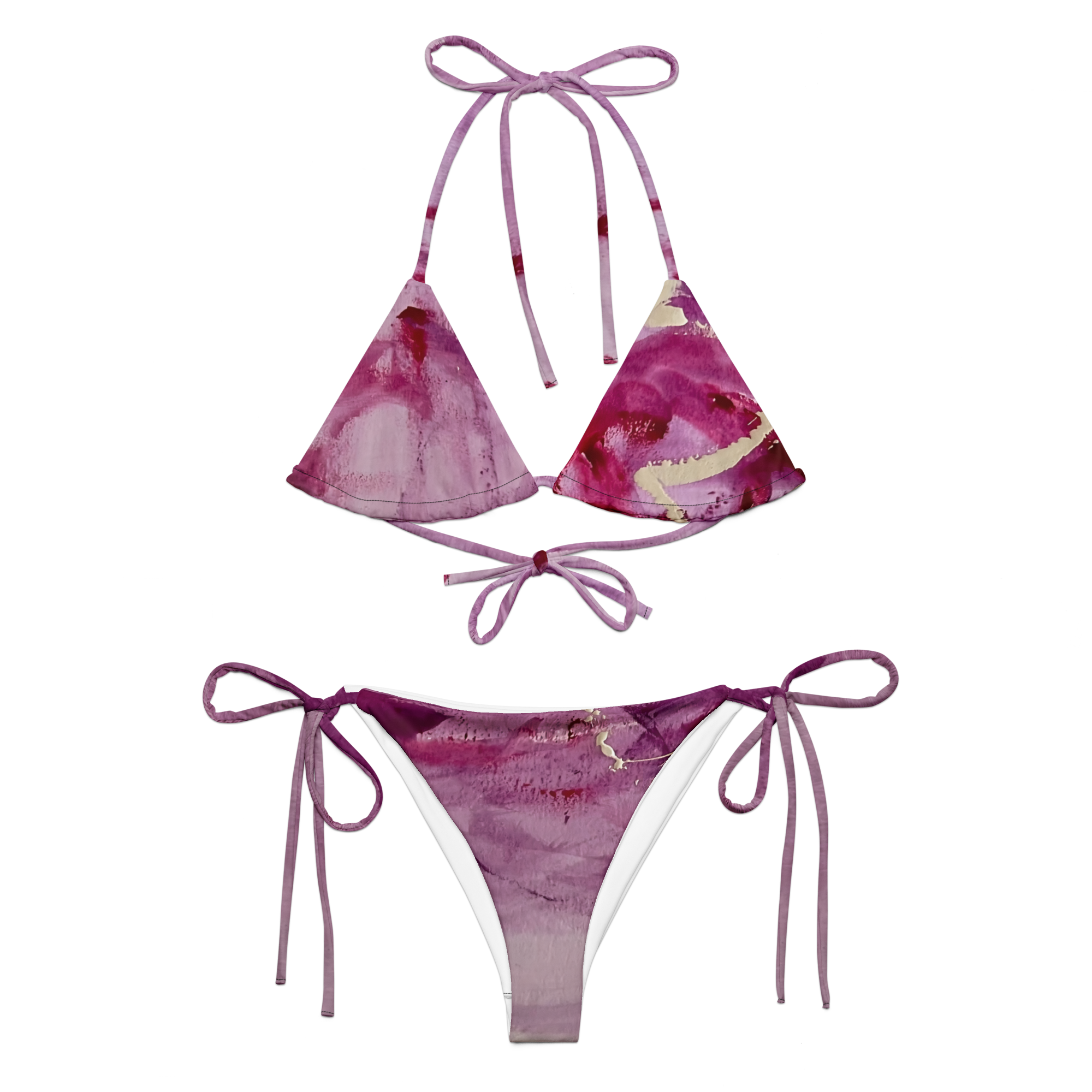 String Bikini - ABSTRAKT Pink Explosion by FILIPPA ROSE®