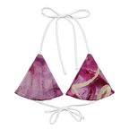 String Bikini Top - ABSTRAKT Pink Explosion