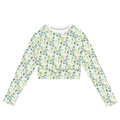 Long-Sleeve Crop Top - DECRYPTIONS Greens