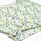 Long-Sleeve Crop Top - DECRYPTIONS Greens