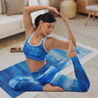 Padded Sports Bra - Blue Valley