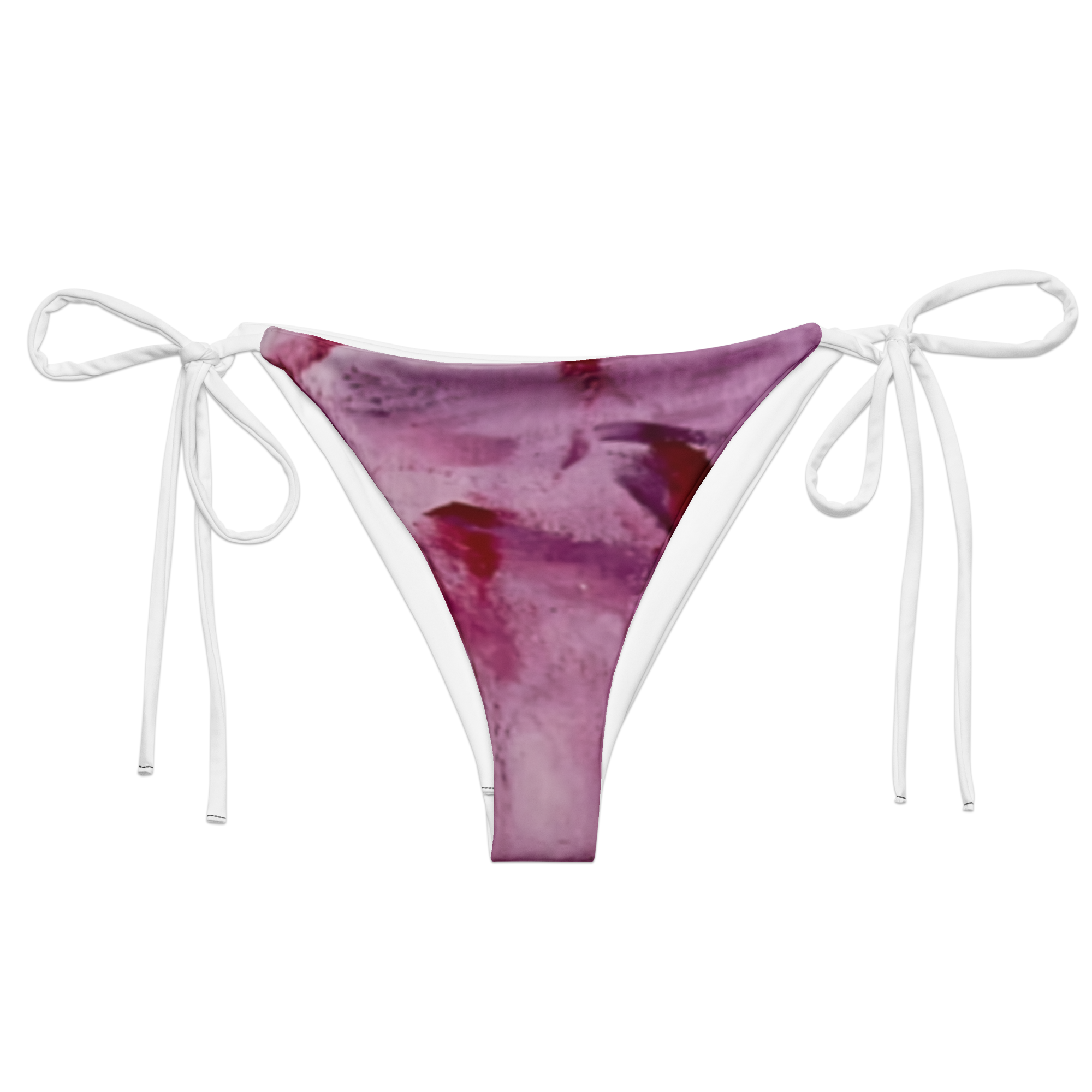 String Bikini Bottom - ABSTRAKT Pink Explosion