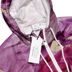 Women’s Cropped Windbreaker - ABSTRAKT Pink Explosion